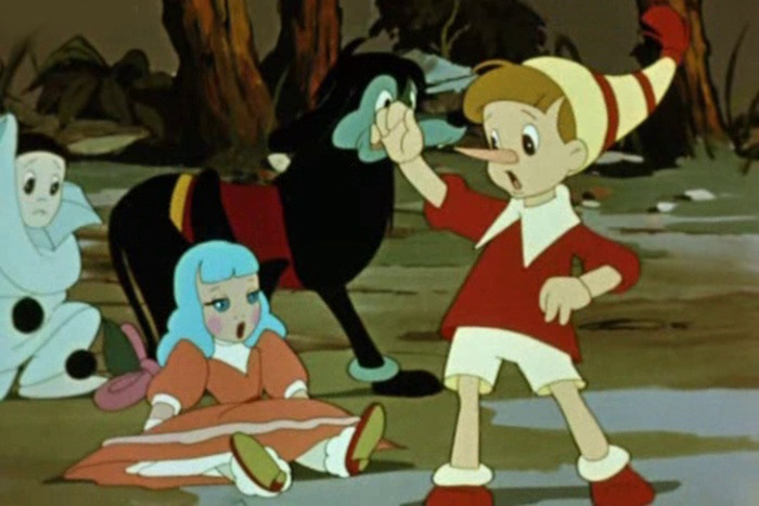 Кадр из мультфильма «Приключения Буратино»
